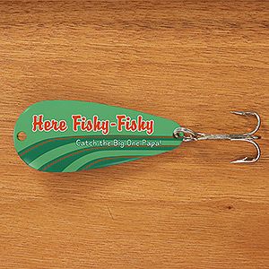 Fathers Day Gifts    Fishing Stripes Personalized Fishing Lure