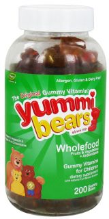 Hero Nutritional Products   Yummi Bears Wholefood Supplement Value Pack   200 Gummies