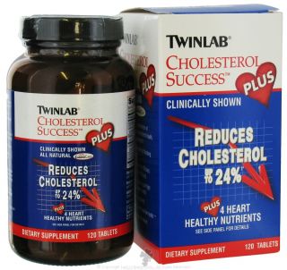 Twinlab   Cholesterol Success Plus   120 Tablets