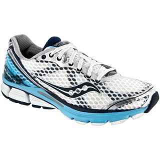 Saucony Triumph 10 Saucony Womens Running Shoes White/Blue