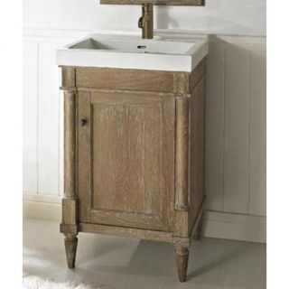 Fairmont Designs Rustic Chic 21 Vanity & Sink Set   Weathered Oak