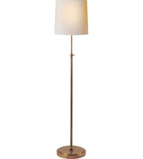 Thomas Obrien Bryant 1 Light Floor Lamps in Hand Rubbed Antique Brass TOB1002HAB NP