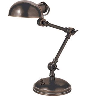 E.F. Chapman Pixie 1 Light Desk Lamps in Bronze With Wax SL3025BZ