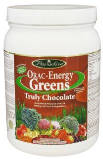 Paradise Herbs   Orac Energy Greens Truly Chocolate   12.8 oz.