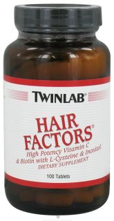 Twinlab   Hair Factors   100 Tablets