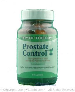 Phyto Therapy   Prostate Control   60 Softgels