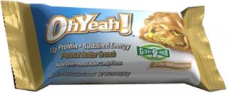 ISS Research   OhYeah Good Grab Protein Bar Peanut Butter Crunch   1.59 oz.