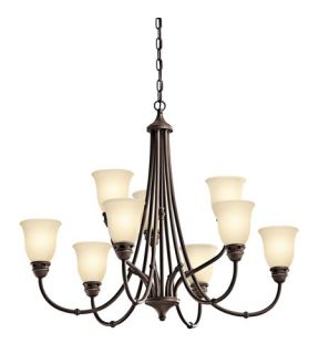 Durham 9 Light Chandeliers in Olde Bronze 42066OZ