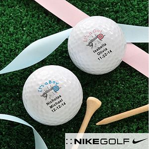 Custom Personalized New Baby Nike Mojo Golf Balls