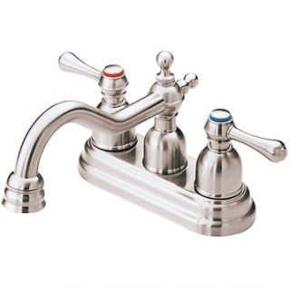 Danze® Opulence™ Two Handle Centerset Lavatory Faucet   Brushed Nickel