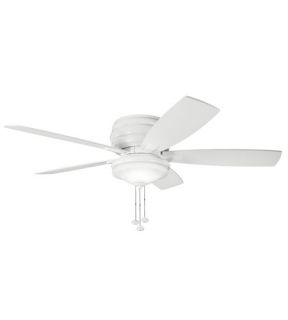 Windham 3 Light Outdoor Fans in White 300119WH