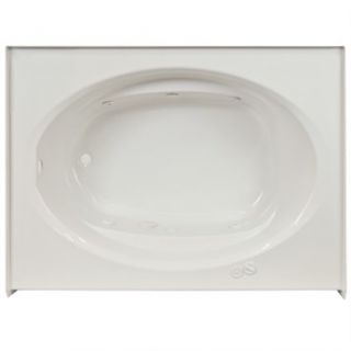 Jacuzzi Signature 6042 Flanged Skirted Oval in Rectangle Tub