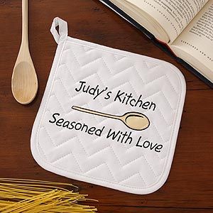 Custom Personalized Potholders   You Design it