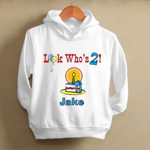 Kids Birthday Personalized Hooded Sweatshirts