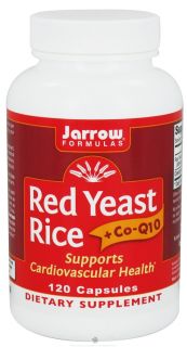 Jarrow Formulas   Red Yeast Rice + CoQ10   120 Capsules