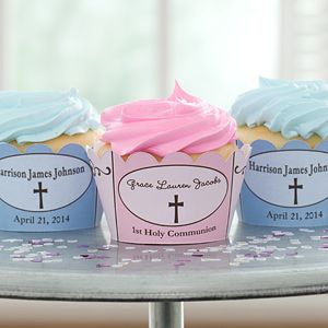 Personalized Cupcake Wrappers   Precious Prayer