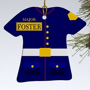 Personalized Military Christmas Ornaments   Marines