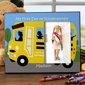 First Day of School Personalized Picture Frame