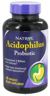 Natrol   Acidophilus Probiotic 100 mg.   150 Capsules