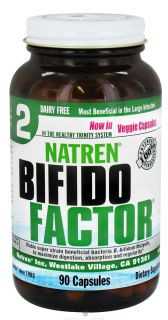 Natren   Bifido Factor Dairy Free   90 Capsules