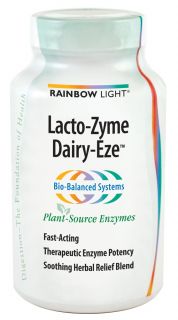 Rainbow Light   Lacto Zyme Dairy Eze   90 Vegetarian Capsules