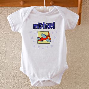 Personalized Baby Bodysuit   Hes All Boy