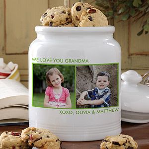 Personalized Cookie Jars   Picture Perfect Two Photos