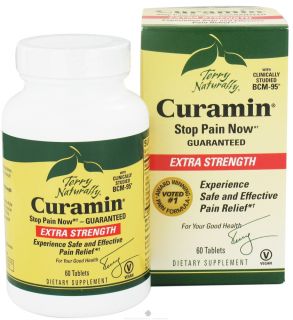 EuroPharma   Terry Naturally Curamin Extra Strength with BCM 95   60 Tablets