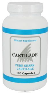 Cartilade   Pure Shark Cartilage   180 Capsules