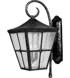 Castille 3 Light Outdoor Wall Lights in Country Forge 30234CDCF