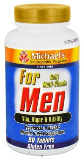 Michaels Naturopathic Programs   For Men Daily Multi Vitamin   90 Tablets