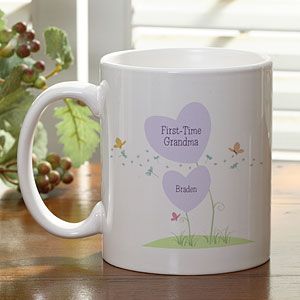 New Grandma Personalized Coffee Mug