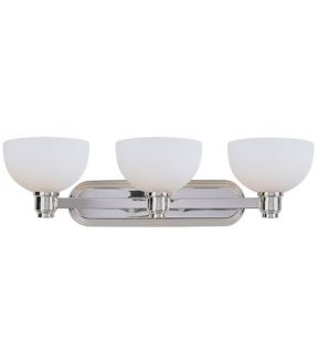 Chelsey 3 Light Bathroom Vanity Lights in Chrome 314 3V CH