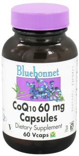 Bluebonnet Nutrition   CoQ10 60 mg.   60 Vegetarian Capsules