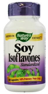 Natures Way   Soy Isoflavone Standardized Extract   60 Capsules