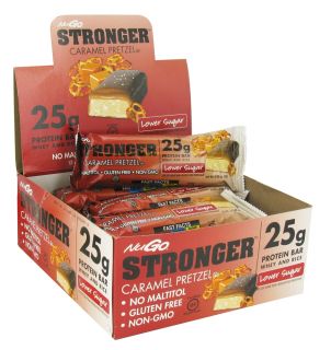 NuGo Nutrition   Stronger Protein Bar Caramel Pretzel   2.82 oz.
