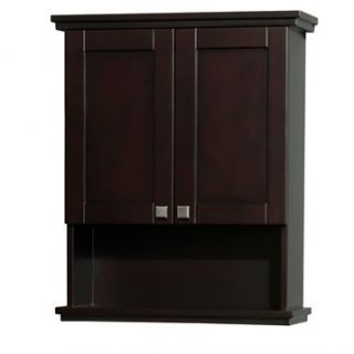 Acclaim Wall Cabinet by Wyndham Collection   Espresso