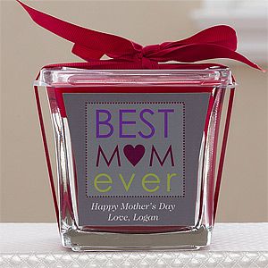 Best Mom Ever Personalized Candles   Spice