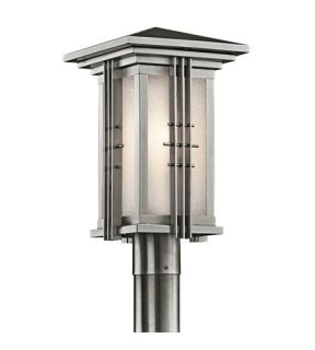 Portman Square 1 Light Post Lights & Accessories in Stainless Steel 49162SS
