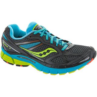 Saucony Guide 7 Saucony Womens Running Shoes Gray/Blue/Citron