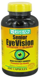 Good N Natural   Senior Eye Vision with Lutein and Bilberry   200 Capsules