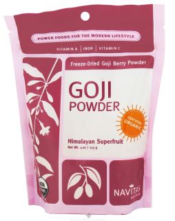 Navitas Naturals   Freeze Dried Goji Berry Powder Certified Organic   4 oz.