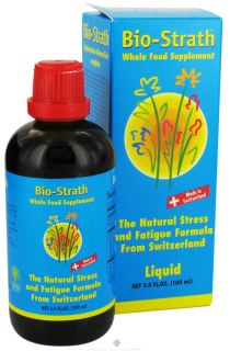 Bio Strath   Whole Food Natural Stress and Fatigue Liquid Supplement   3.4 oz.