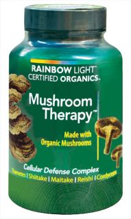 Rainbow Light   Certified Organics Mushroom Therapy   60 Vegetarian Capsules
