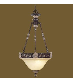 Sovereign 2 Light Pendants in Hand Rubbed Bronze With Antique Silver Accents 8603 40