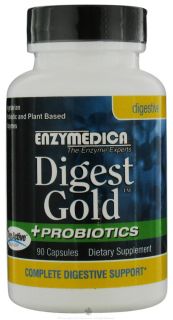 Enzymedica   Digest Gold + Probiotics   90 Capsules