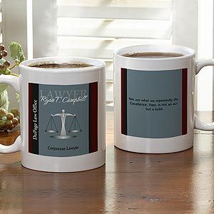 Personalized Lawyer Coffee Mugs   Legal Inspirations