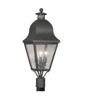 Amwell 3 Light Post Lights & Accessories in Black 2556 04