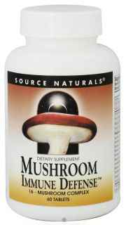 Source Naturals   Mushroom Immune Defense   60 Tablets