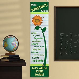 Personalized Classroom Banners   Teachers Little Learners
